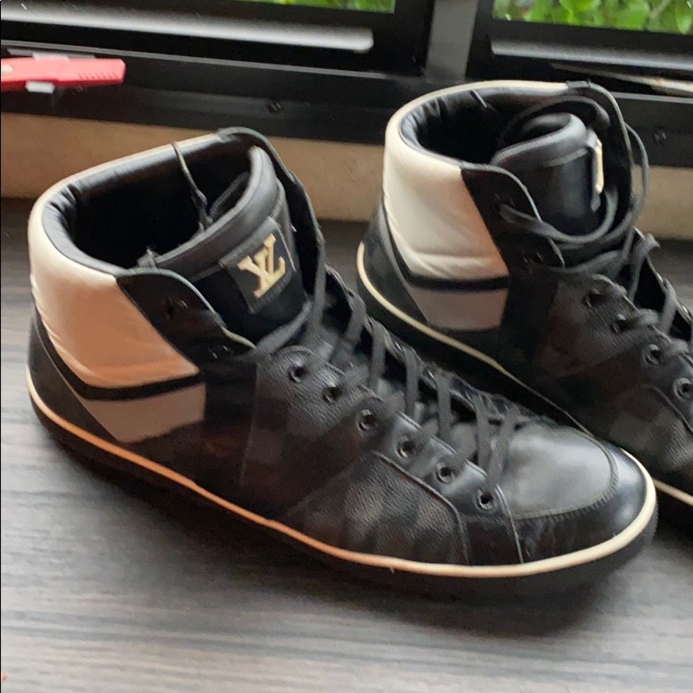 Louis Vuitton High top Converse style size 11